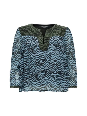 Bluzka Scotch & Soda niebieski