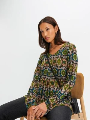 Zdjęcie produktu Bluzka shirtowa BonPrix czarny