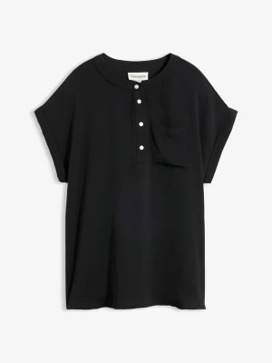 Bluzka shirtowa BonPrix czarny