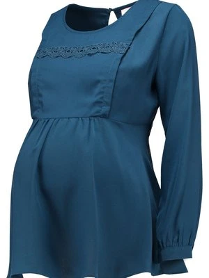 Bluzka Spring Maternity petrol