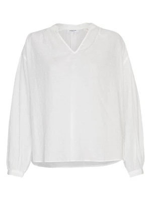 MOSS COPENHAGEN Bluzka "Stacia" w kolorze kremowym rozmiar: M/L