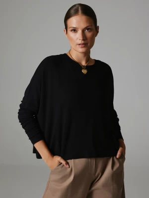 BLUZKA TELMA CZARNA One size - Flawless