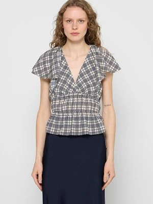 Bluzka Tommy Hilfiger granatowy melanż