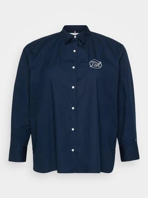 Bluzka Tommy Hilfiger granatowy
