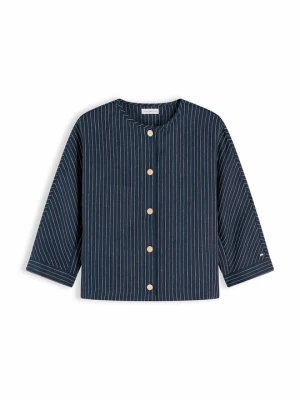 Bluzka Tommy Hilfiger granatowy