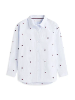 Bluzka Tommy Hilfiger jasnoniebieski