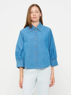 Bluzka Tomorrow niebieski denim