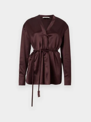 Bluzka Tory Burch bordowy