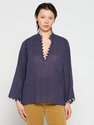 Bluzka Tory Burch granatowy