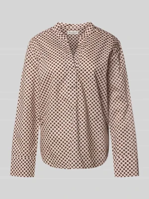 Bluzka tunikowa o kroju regular fit z czystej bawełny Marc O'Polo