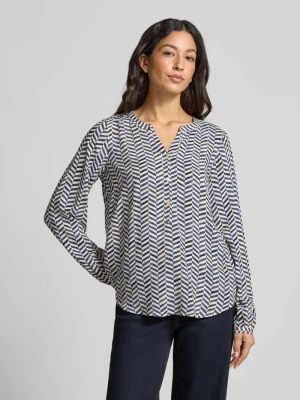Bluzka tunikowa o kroju relaxed fit z czystej wiskozy model ‘Selia’ Soyaconcept