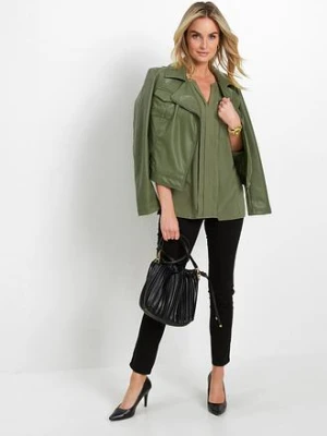 Bluzka tunikowa z lejącej wiskozy bonprix