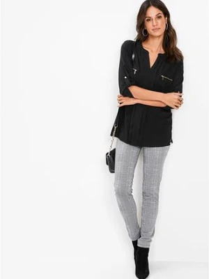 Bluzka tunikowa z lejącej wiskozy bonprix