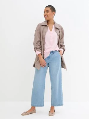 Bluzka tunikowa z miękkiej wiskozy bonprix