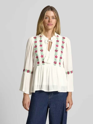 Bluzka tunikowa z wiskozy, krój regular fit YAS