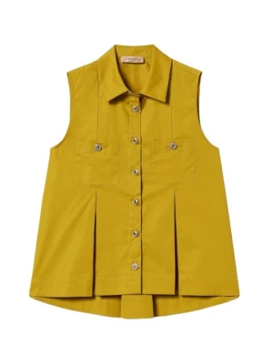 Bluzka TWINSET oliwkowy