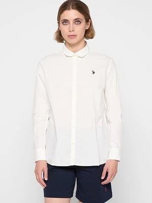 Bluzka U.S. POLO ASSN. mleczny