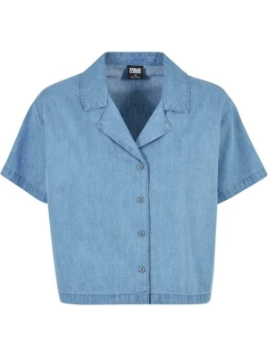 Bluzka Urban Classics niebieski denim