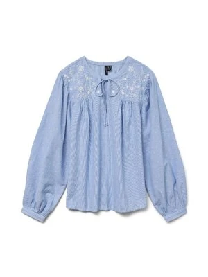 Bluzka Vero Moda niebieski
