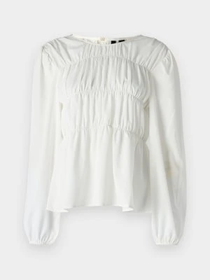 Bluzka Vero Moda mleczny