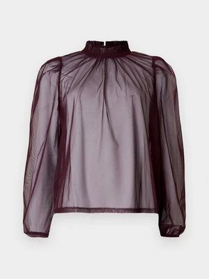 Bluzka Vero Moda bordowy