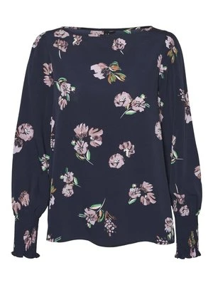 Bluzka Vero Moda granatowy