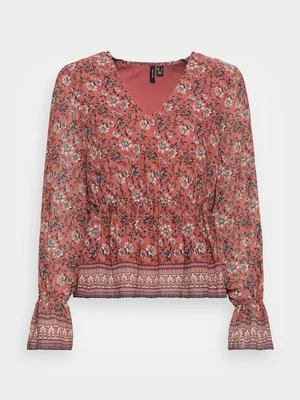 Bluzka Vero Moda czerwony