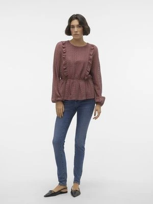 Bluzka Vero Moda jasnoróżowy