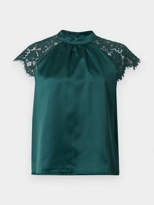 Bluzka Vero Moda ciemnozielony