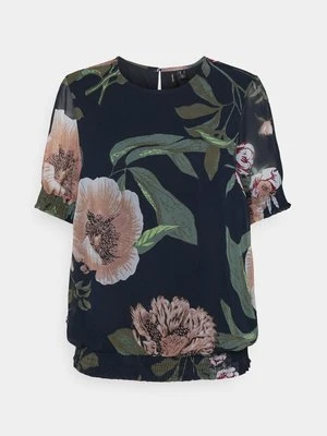 Bluzka Vero Moda granatowy
