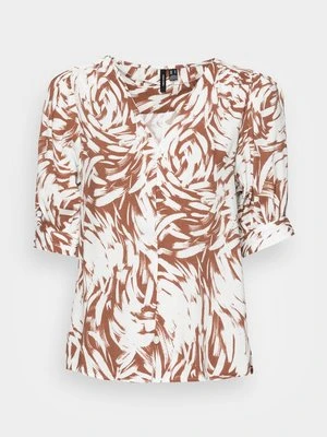 Bluzka Vero Moda brązowy