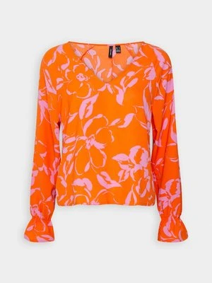 Bluzka Vero Moda pomarańczowy