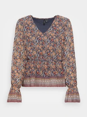 Bluzka Vero Moda granatowy