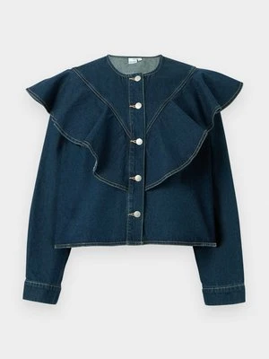 Bluzka Vero Moda niebieski denim