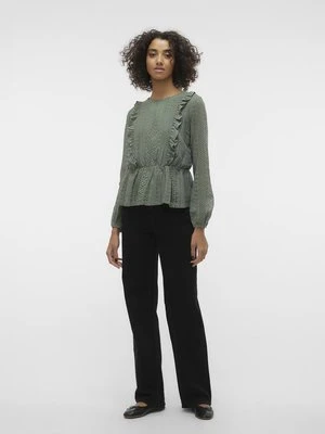 Bluzka Vero Moda zielony