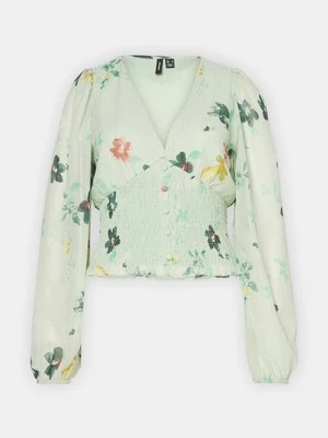 Bluzka Vero Moda zielony