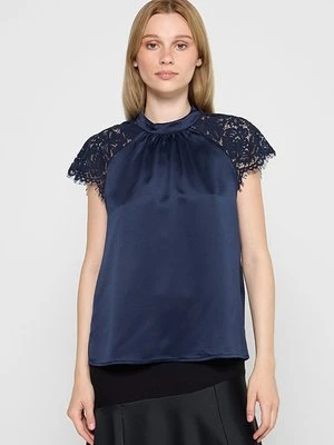Bluzka Vero Moda granatowy