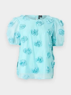 Bluzka Vero Moda turkusowy