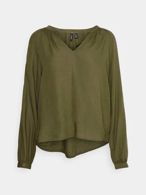 Bluzka Vero Moda khaki
