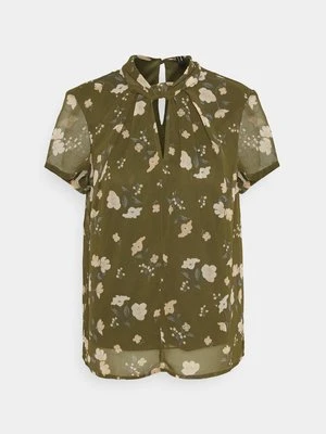 Bluzka Vero Moda ciemnozielony