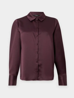 Bluzka Vero Moda bordowy