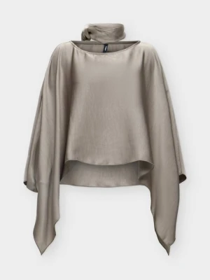 Bluzka Vero Moda brązowy
