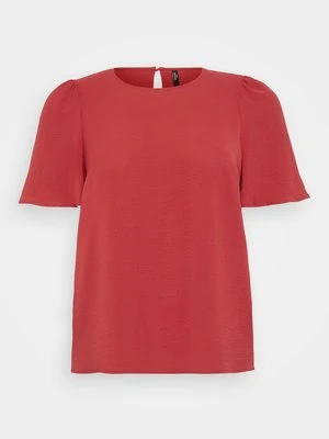 Bluzka Vero Moda czerwony