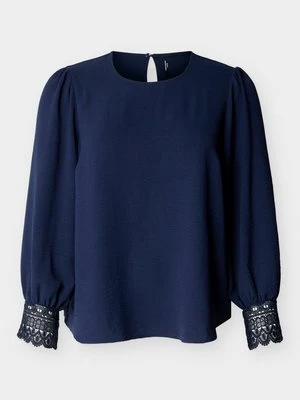 Bluzka Vero Moda granatowy
