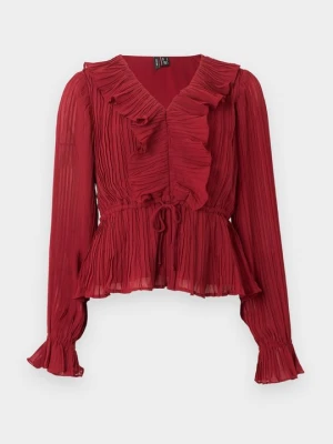 Bluzka Vero Moda czerwony