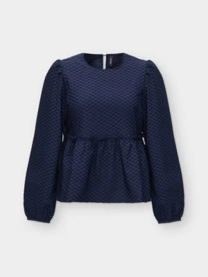 Bluzka Vero Moda granatowy