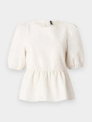 Bluzka Vero Moda mleczny