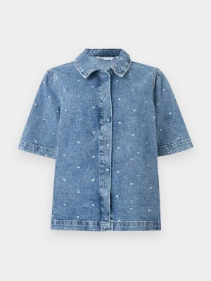 Bluzka Vero Moda niebieski