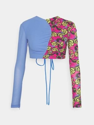 Bluzka Versace Jeans Couture różowy