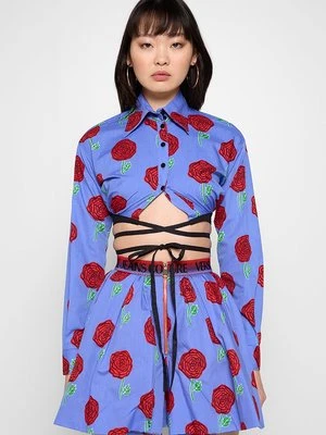 Bluzka Versace Jeans Couture niebieski